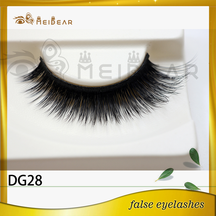 Newly fashion 3D faux eye lashes in Custom logo package 